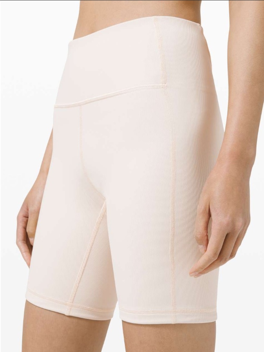 Lululemon Ribbed Contoured High-Rise Short 8" Size 4